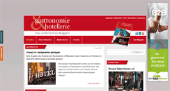 Desktop Screenshot of gastronomie-hotellerie.com