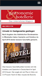 Mobile Screenshot of gastronomie-hotellerie.com